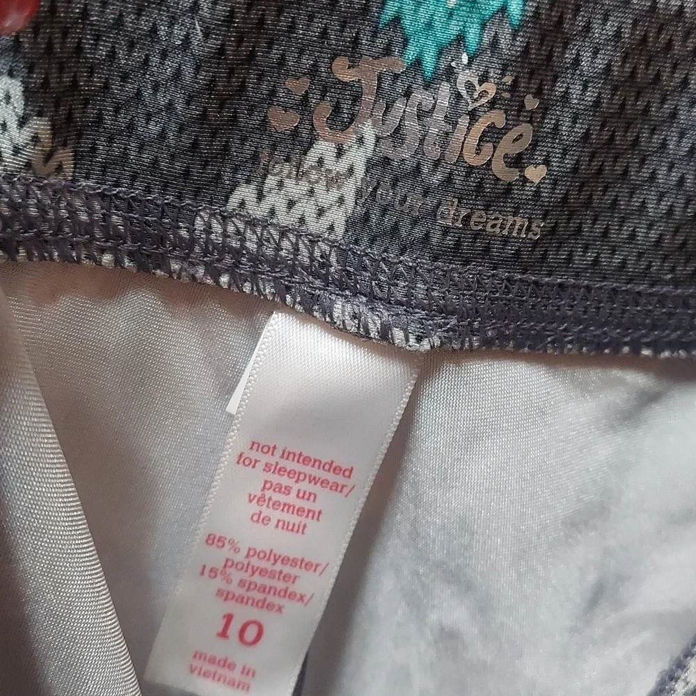 Girls Justice Size 10 Leggings